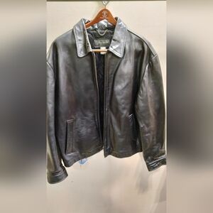 Banana Republic Black Leather Jacket